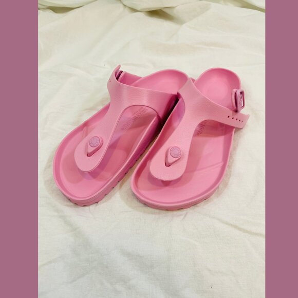 Birkenstock Gizeh EVA Fondant Pink Sandal - Size 39 - Picture 2 of 9